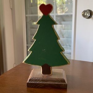 Wooden Holiday Christmas Tree
